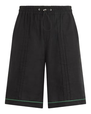Linen Drawstring Shorts Plein Tennis