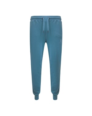 Pantalón Deportivo Aquascutum Active Active Basic Rib Track Pant Azul Avio