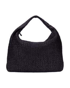 Bottega Veneta Large Veneta Hobo Net Large en  marrón Cuero de ternero