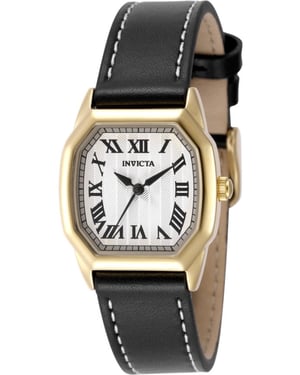 Invicta Wildflower 50589 Reloj de Mujer - Movimiento de Cuarzo - Acero Inoxidable con Esfera Plateada - 27 mm