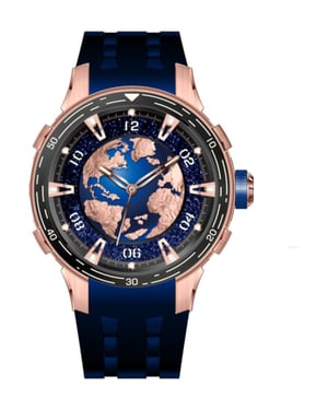 Invicta Celestial 69534 Reloj de Hombre - Movimiento Mecánico - Acero Inoxidable con Esfera de Oro Rosa - 40 mm