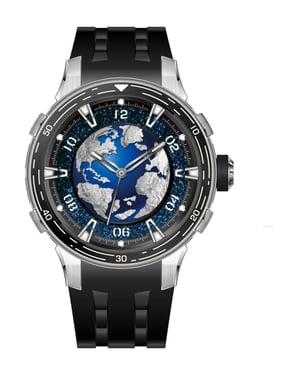 Invicta Celestial 69535 Reloj de Hombre - Movimiento Mecánico - Acero Inoxidable con Esfera Plateada - 40 mm