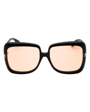 Gafas De Sol Negras Brillantes Lorelai De Tom Ford