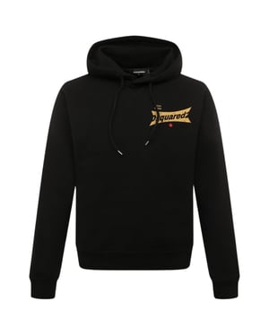 Sudadera Con Capucha Negra Con Logo Cool Fit De Dsquared2