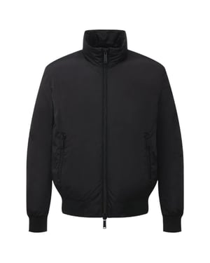 Chaqueta Bomber Acolchada Negra Dsquared2 Icon