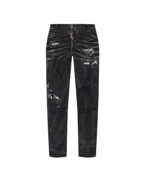 Vaqueros Skater Negros Dsquared2