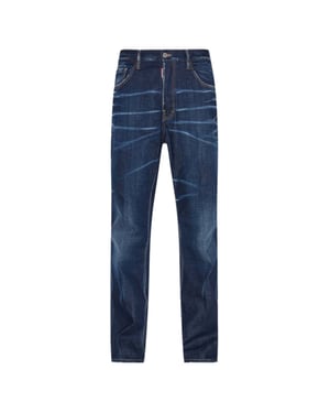 Dsquared2 642 Jeans Azules Desgastados
