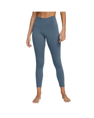 Leggings Nike Yoga De Cintura Alta 7/8 Con Efecto Difuminado Azul