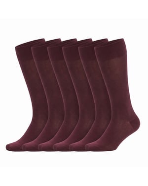 6 Pares de Calcetines Ejecutivos para Hombre KL66030