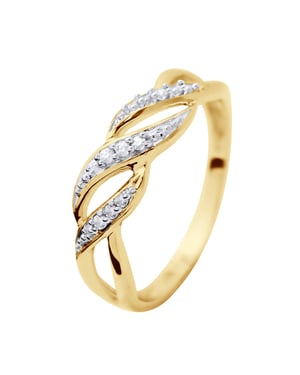 Diamantes de anillo 0.040 cts oro amarillo
