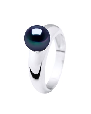 Ring Rush Dured Water Pearl Ronda 8-9 mm White 925