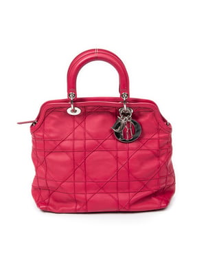 Dior Medium Granville Tote  en  rosa Cuero de ternero