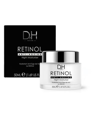 Dr H Crema hidratante de noche antiedad con retinol 50 ml
