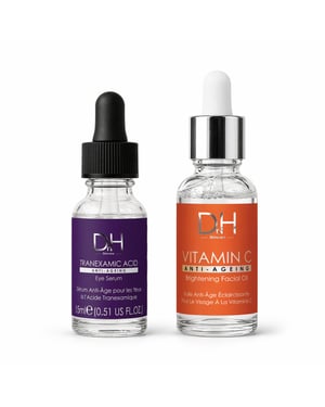 Dr H Kit iluminador antiedad para el contorno de ojos y el rostro