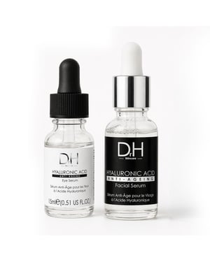 Dr H Set de sérum hidratante antiedad avanzado