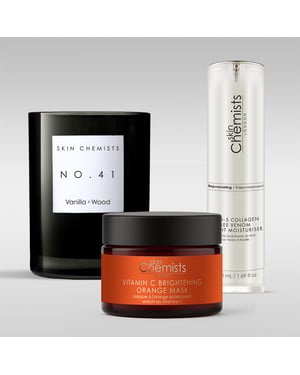 skinChemists Set de regalo para una velada de relajación y alivio del estrés