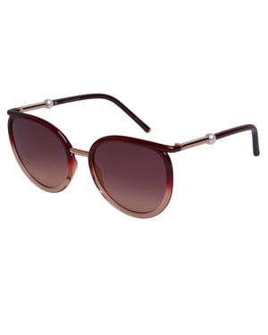 Gafas de sol redondas para mujer con puente de metal HER0077/S