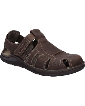 JOSEF SEIBEL Hombres Sandalia Maverick 01 en marrón