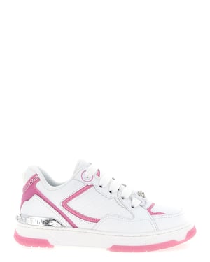 Zapatillas deportivas de piel de ternera multicolor de Versace