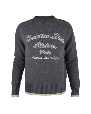 Dior Jersey de punto de CD Atelier Gris
