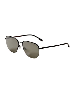 Gafas de Sol Hugo Boss para Hombre de 57 mm en Ruptura Oscura Mate BOSS1538-F-SK-R80-57