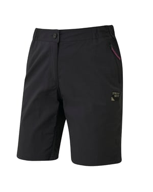 Shorts de senderismo para mujer resistentes al agua UPF 50+ con bolsillos con cremallera