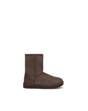 Botas de Cuero Marrón UGG