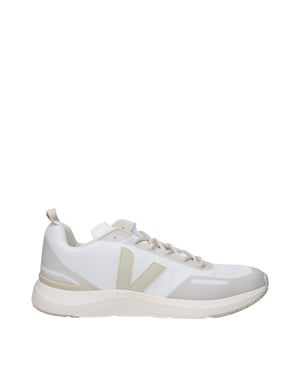 Zapatillas atléticas de tela blanca Veja