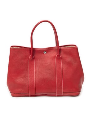 Hermès Garden Party PM en  Red Cuero de ternero