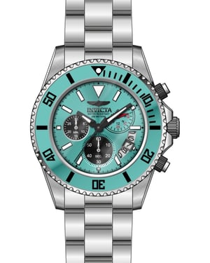 Invicta Pro Diver 51123 Reloj de Hombre - Movimiento de Cuarzo - Acero Inoxidable con Esfera Azul - 44 mm