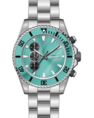 Invicta Pro Diver 51125 Reloj de Hombre - Movimiento de Cuarzo - Acero Inoxidable con Esfera Azul - 44 mm