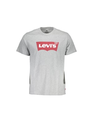 Camiseta de algodón para hombre Levi's Grigio