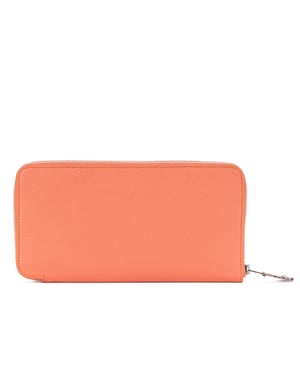 Hermès Azap Classique Wallet  en  rosa Cuero de ternero