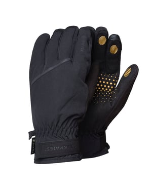 Guantes Friktion para Hombre, Guantes Exteriores Impermeables con Palma Impresa Antideslizante