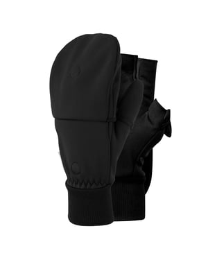 Mitones Convertibles para Hombre a Prueba de Viento Calientes para Senderismo y Caminatas al Aire Libre