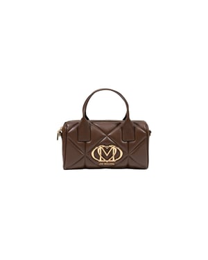 Bolso de Polietileno Marrón Love Moschino