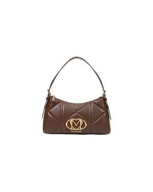Bolso de Polietileno Marrón Love Moschino
