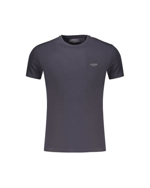 Camisa de Hombre de Algodón Azul Guess Jeans