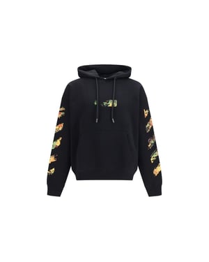 Sudadera de algodón negra Off-White