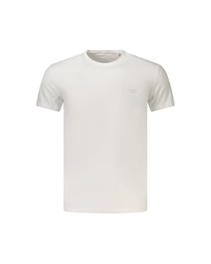 Camiseta de Hombre de Algodón Blanca Guess Jeans