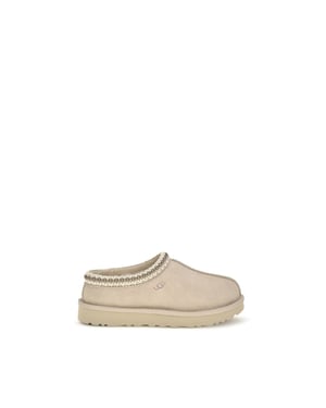 Mules de Cuero Beige UGG