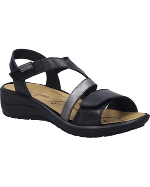 JOSEF SEIBEL Señoras Sandalia Annecy 12 en negro