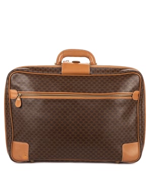 Celine Suitcase  en  marrón Lienzo recubierto