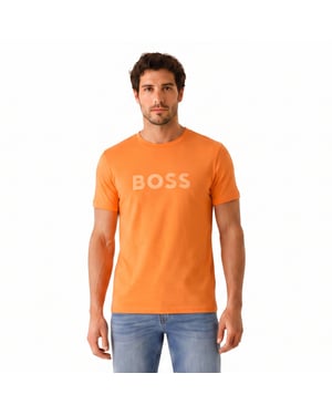Camiseta de algodón de manga corta regular para hombre 50491706