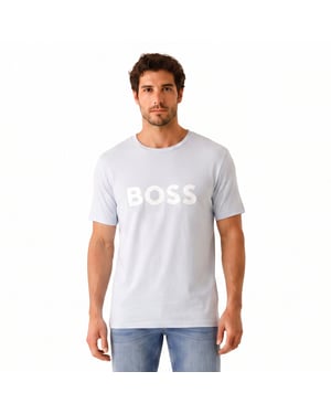 Camiseta de algodón de manga corta de corte regular para hombres 50491706