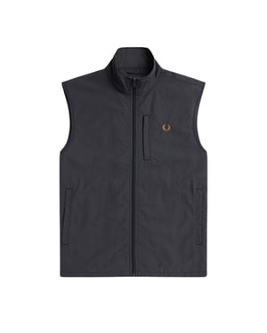 Chaleco Fred Perry Anchor Grey Para Hombre