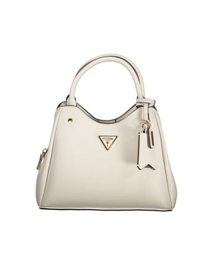 Guess Jeans Gris Poliuretano Bolso de Mano para Mujeres