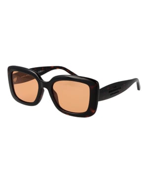 Gafas de sol de plástico marrón Marc Jacobs