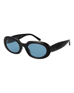 Gafas de sol de plástico negras Marc Jacobs