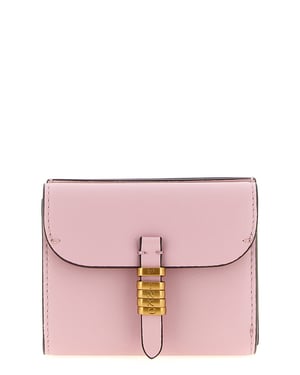 Tarjetero de PIEL de vaca Multicolor PINKO